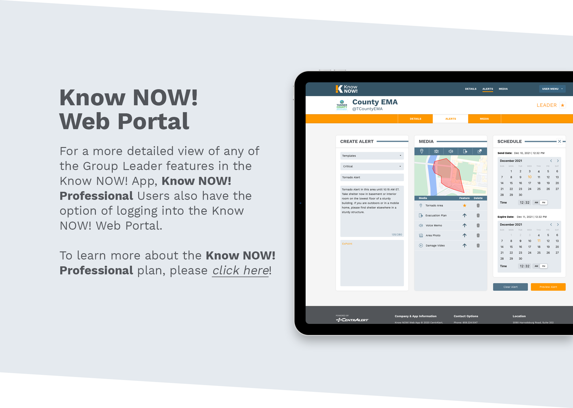 Know NOW! Web Portal