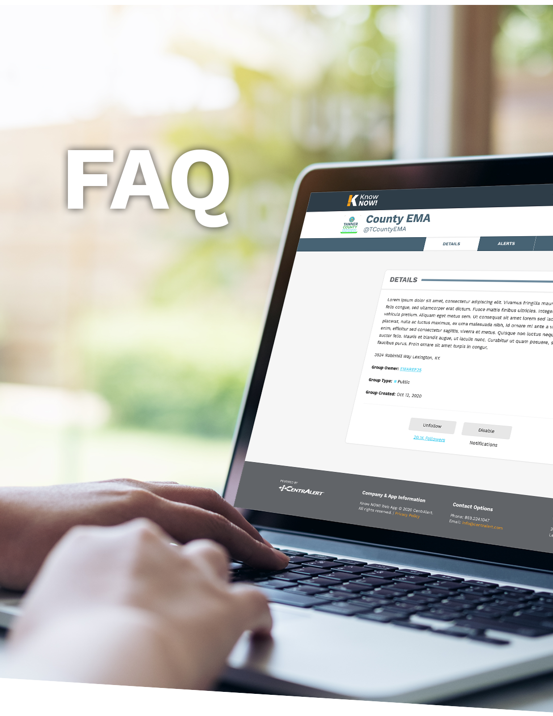 Web Portal FAQ